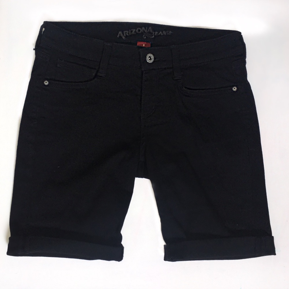 Black Bermuda Shorts